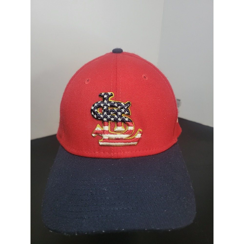 St. Louis‎ Cardinals New Era 39Thirty MLB Hat Cap Patriotic USA National League